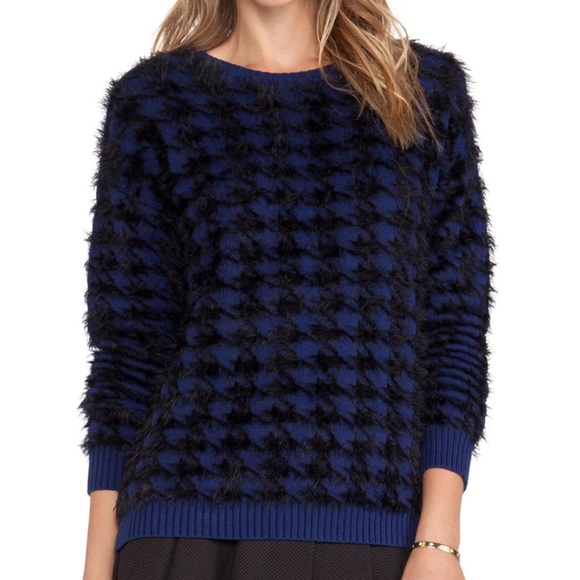 BCBGeneration Textured Houndstooth Sweater - Picture 4 of 7